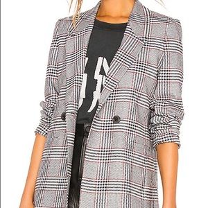 Annie Bing plaid blazer